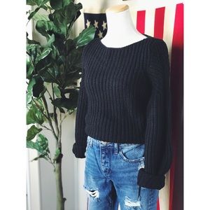 LOFT Balloon Sleeve Sweater